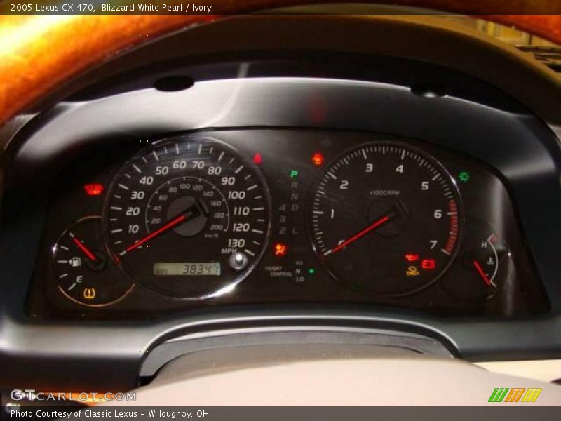 Blizzard White Pearl / Ivory 2005 Lexus GX 470