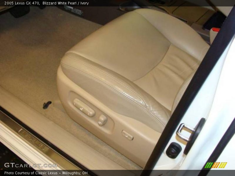 Blizzard White Pearl / Ivory 2005 Lexus GX 470