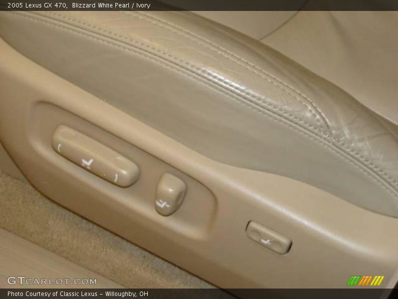Blizzard White Pearl / Ivory 2005 Lexus GX 470