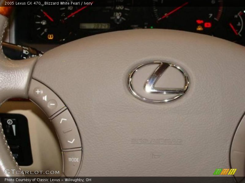 Blizzard White Pearl / Ivory 2005 Lexus GX 470