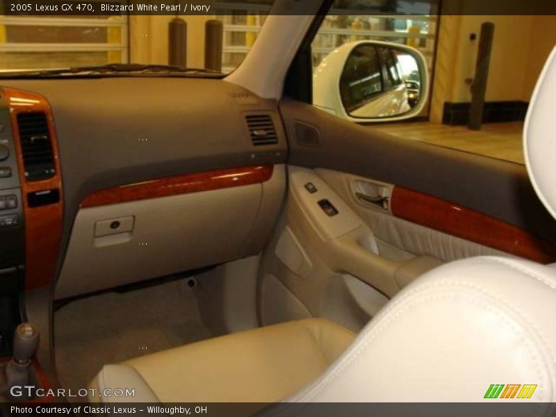 Blizzard White Pearl / Ivory 2005 Lexus GX 470