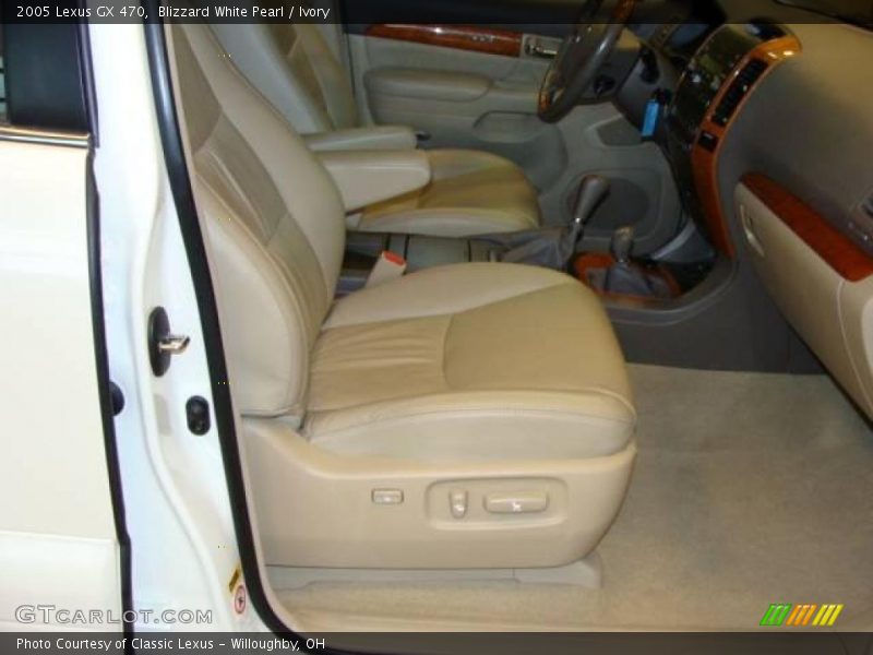 Blizzard White Pearl / Ivory 2005 Lexus GX 470