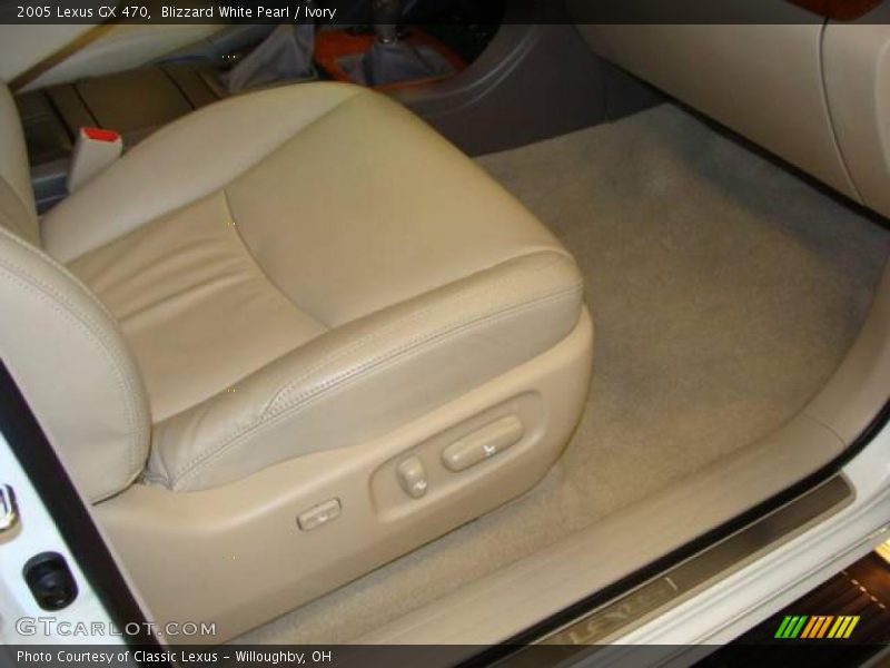 Blizzard White Pearl / Ivory 2005 Lexus GX 470