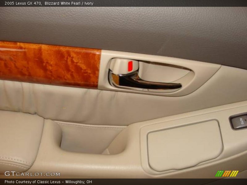 Blizzard White Pearl / Ivory 2005 Lexus GX 470