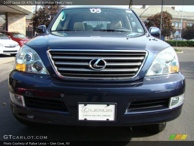 Blue Meridian Pearl / Ivory 2005 Lexus GX 470