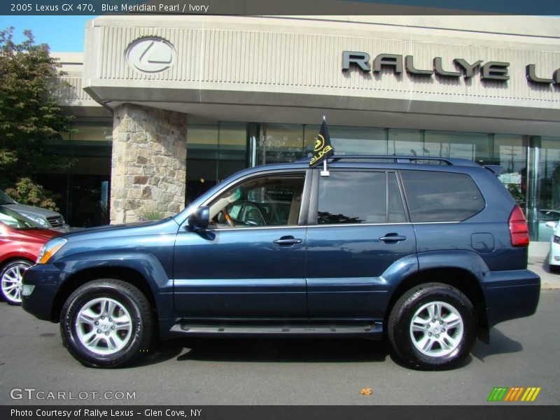 Blue Meridian Pearl / Ivory 2005 Lexus GX 470