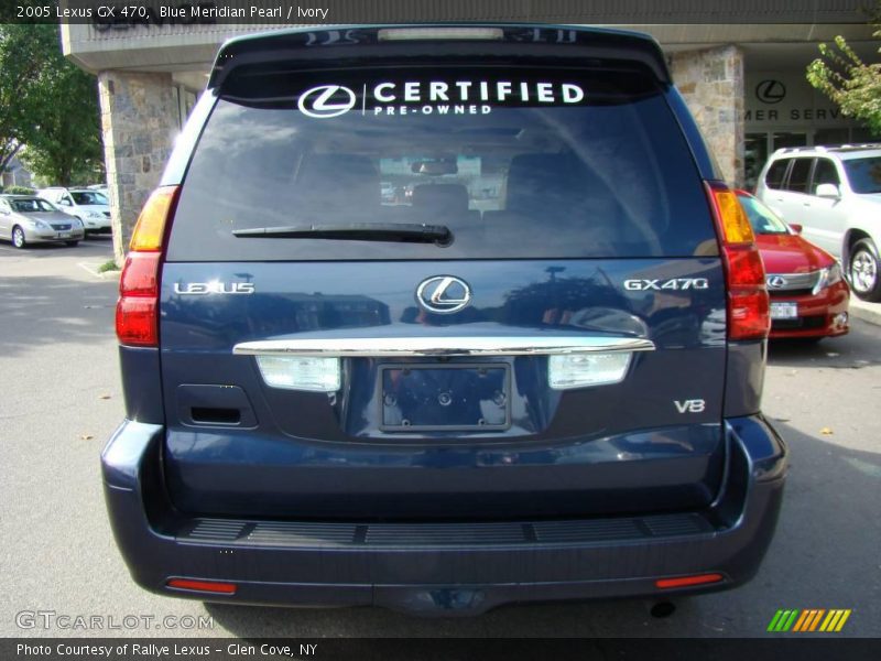 Blue Meridian Pearl / Ivory 2005 Lexus GX 470