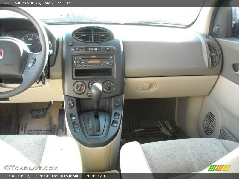 Red / Light Tan 2003 Saturn VUE V6