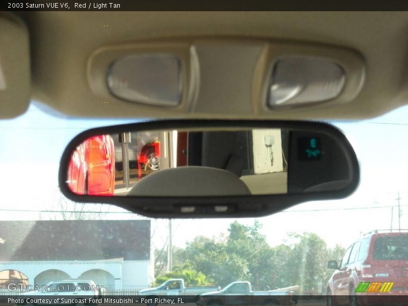 Red / Light Tan 2003 Saturn VUE V6