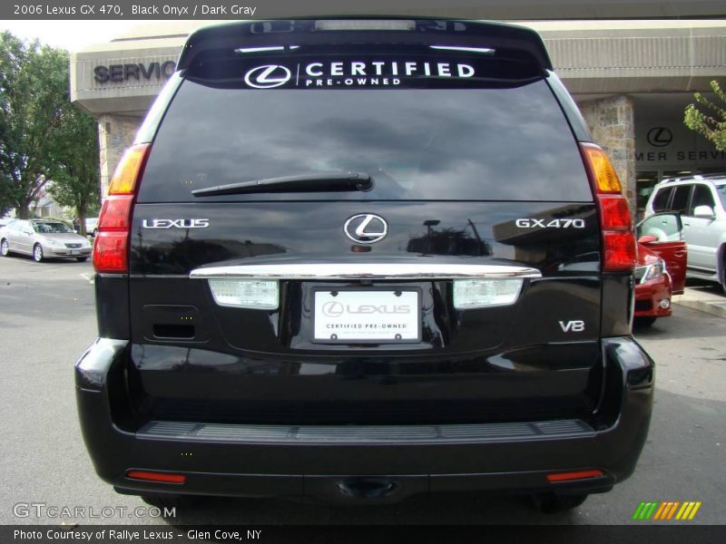 Black Onyx / Dark Gray 2006 Lexus GX 470