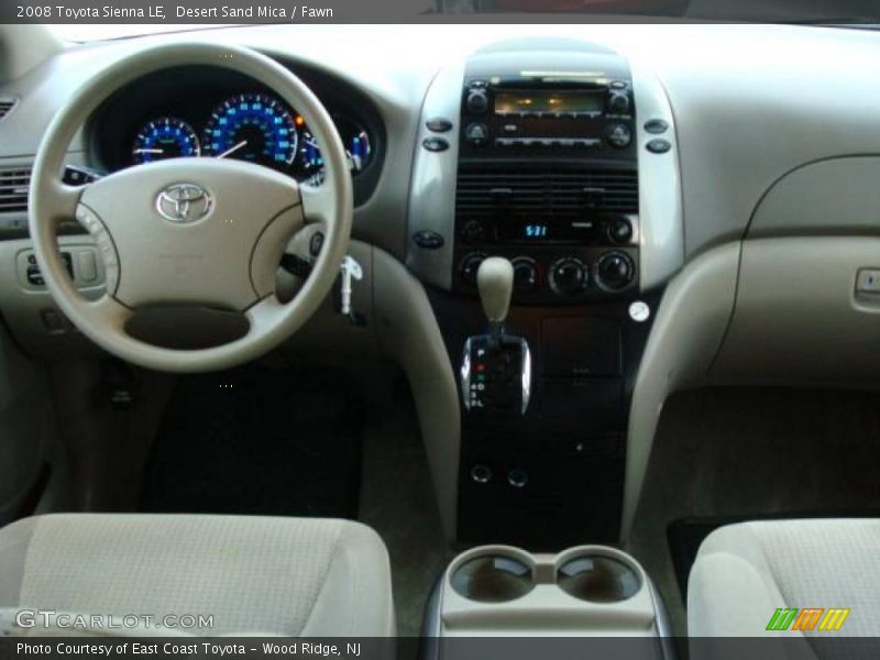 Desert Sand Mica / Fawn 2008 Toyota Sienna LE