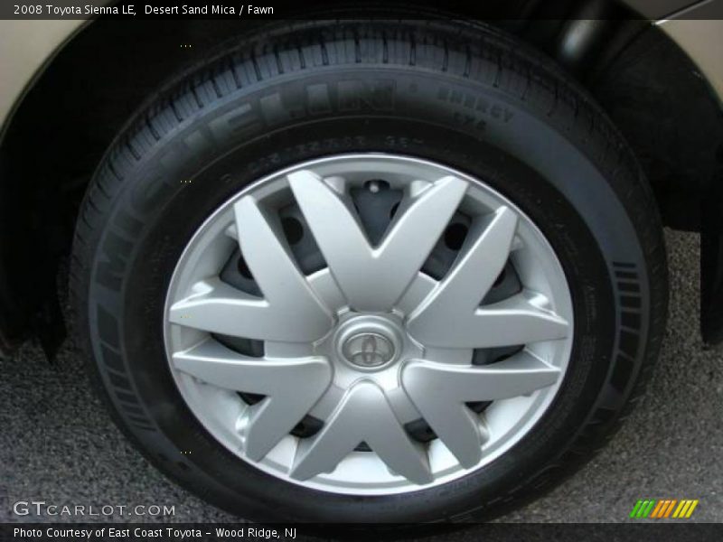 Desert Sand Mica / Fawn 2008 Toyota Sienna LE