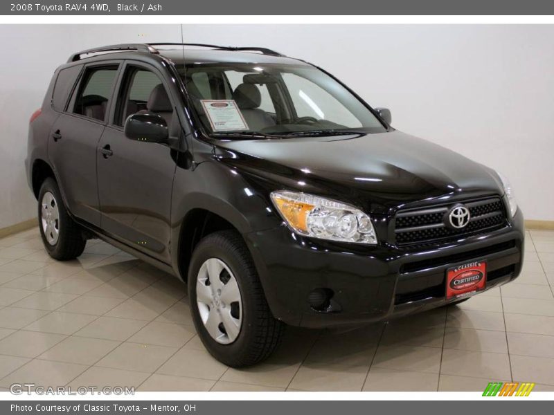 Black / Ash 2008 Toyota RAV4 4WD