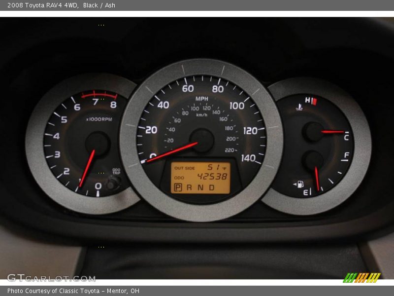 Black / Ash 2008 Toyota RAV4 4WD