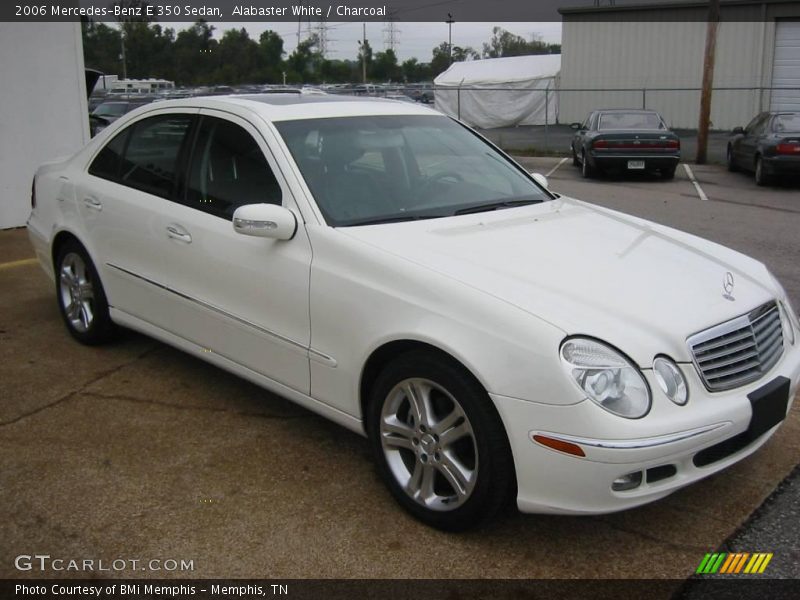 Alabaster White / Charcoal 2006 Mercedes-Benz E 350 Sedan