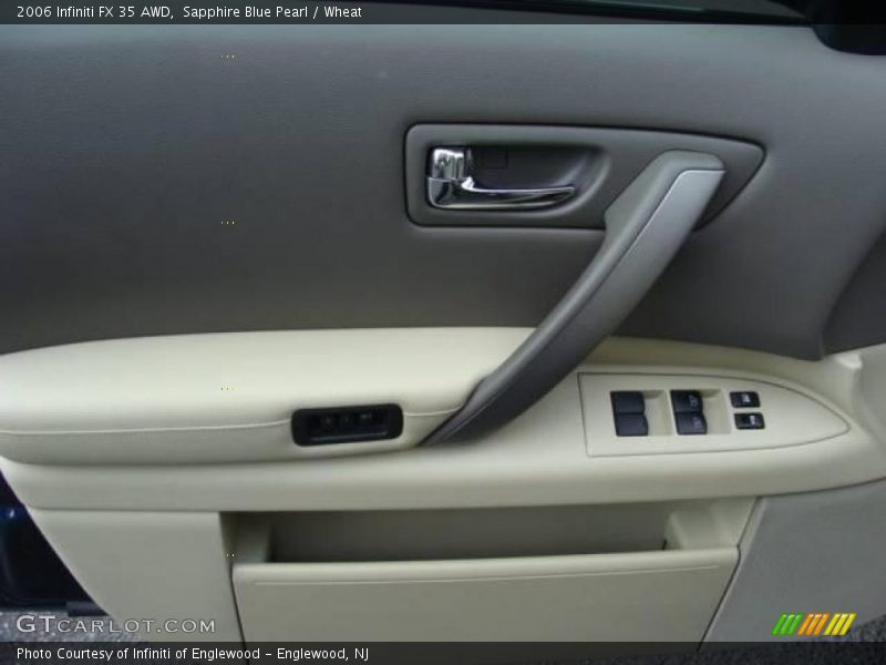 Sapphire Blue Pearl / Wheat 2006 Infiniti FX 35 AWD