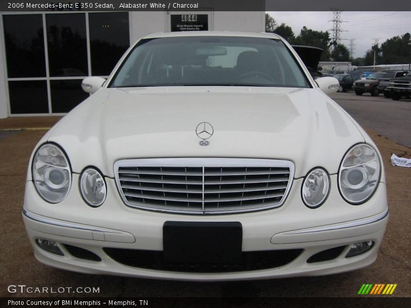 Alabaster White / Charcoal 2006 Mercedes-Benz E 350 Sedan