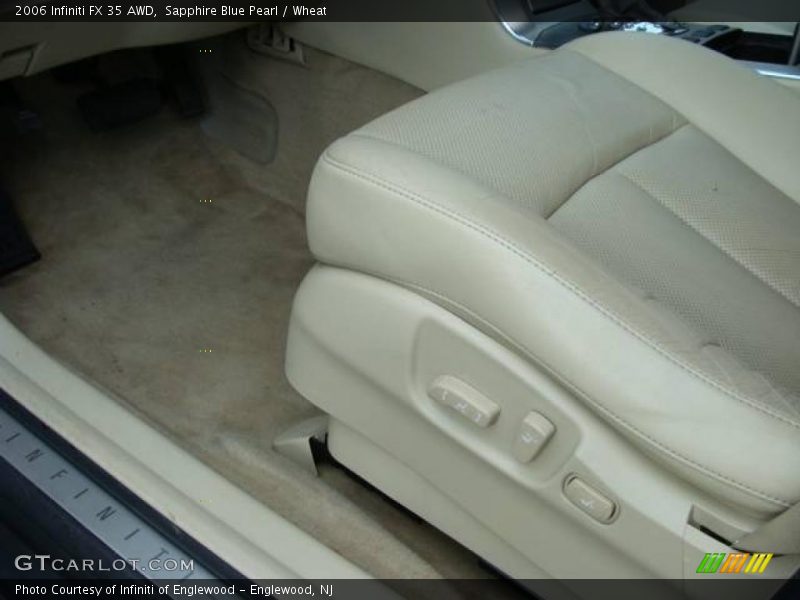 Sapphire Blue Pearl / Wheat 2006 Infiniti FX 35 AWD
