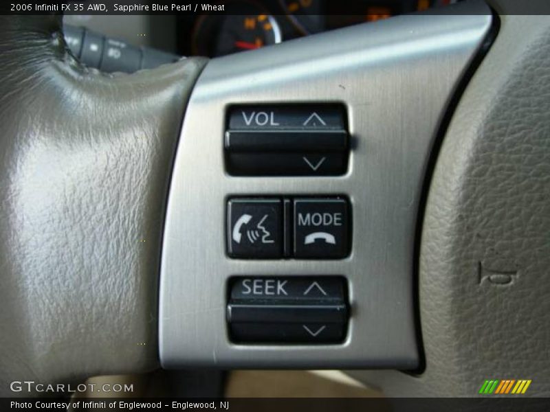Sapphire Blue Pearl / Wheat 2006 Infiniti FX 35 AWD