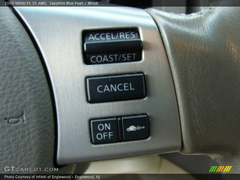 Sapphire Blue Pearl / Wheat 2006 Infiniti FX 35 AWD