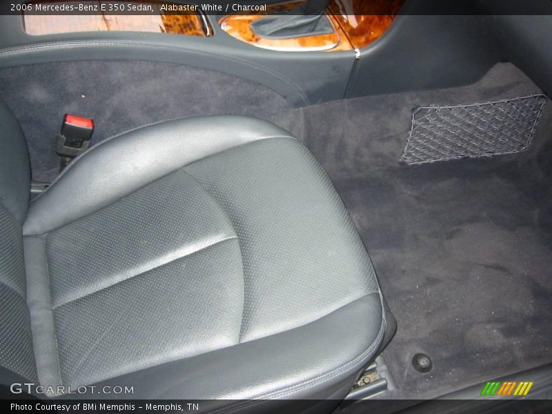 Alabaster White / Charcoal 2006 Mercedes-Benz E 350 Sedan