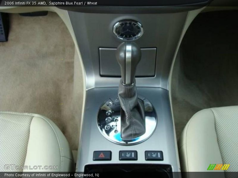 Sapphire Blue Pearl / Wheat 2006 Infiniti FX 35 AWD