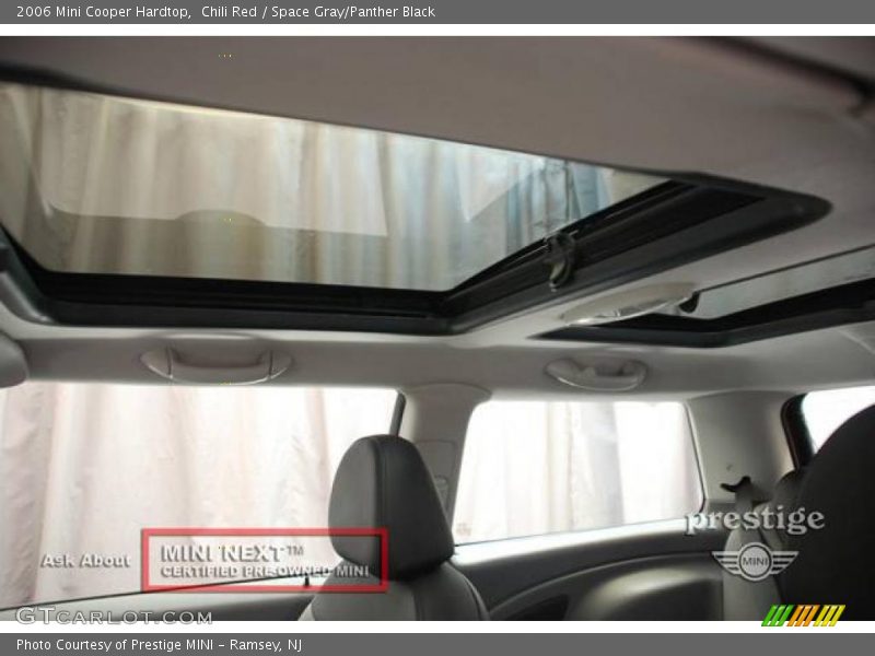 Chili Red / Space Gray/Panther Black 2006 Mini Cooper Hardtop