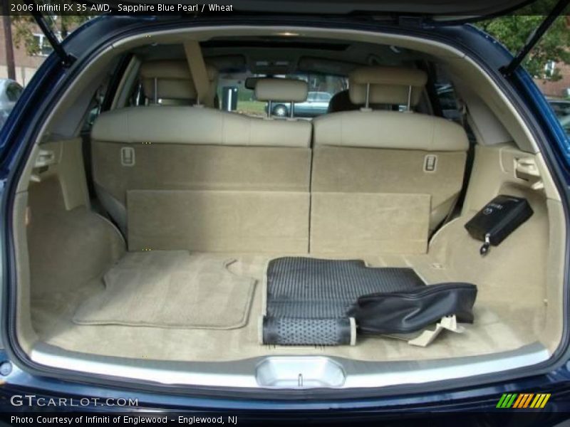 Sapphire Blue Pearl / Wheat 2006 Infiniti FX 35 AWD