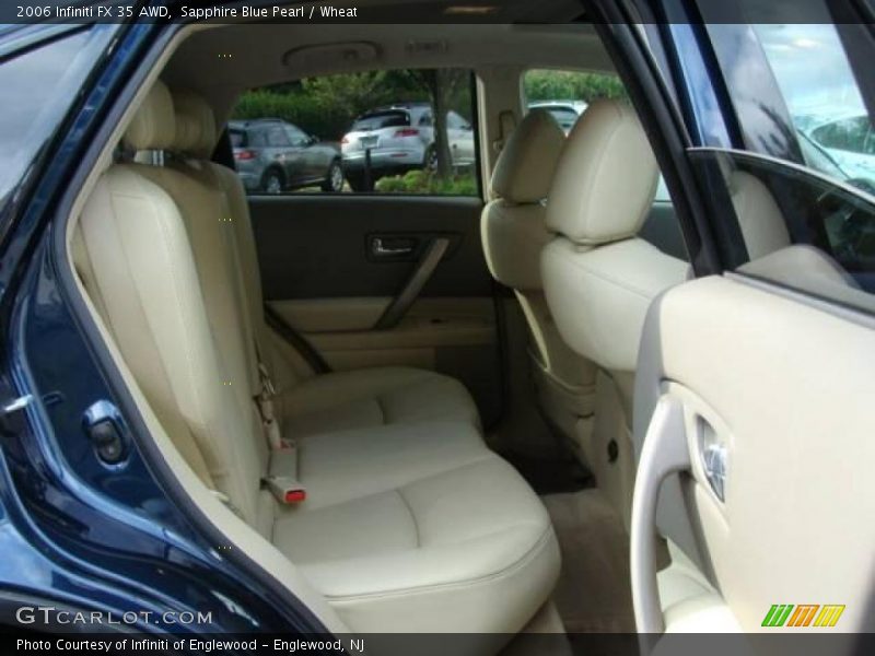 Sapphire Blue Pearl / Wheat 2006 Infiniti FX 35 AWD