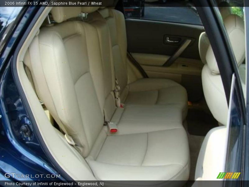 Sapphire Blue Pearl / Wheat 2006 Infiniti FX 35 AWD
