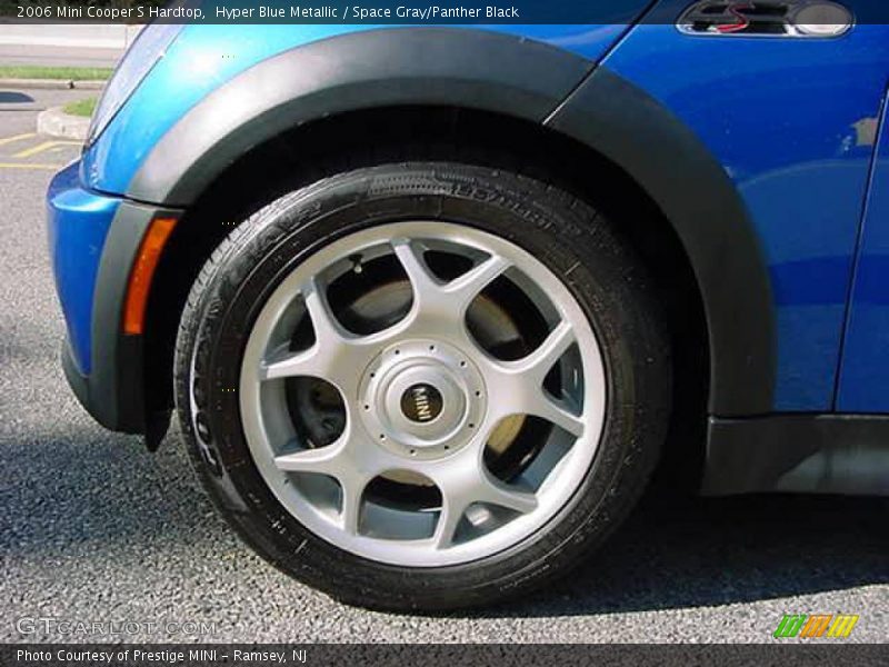 Hyper Blue Metallic / Space Gray/Panther Black 2006 Mini Cooper S Hardtop