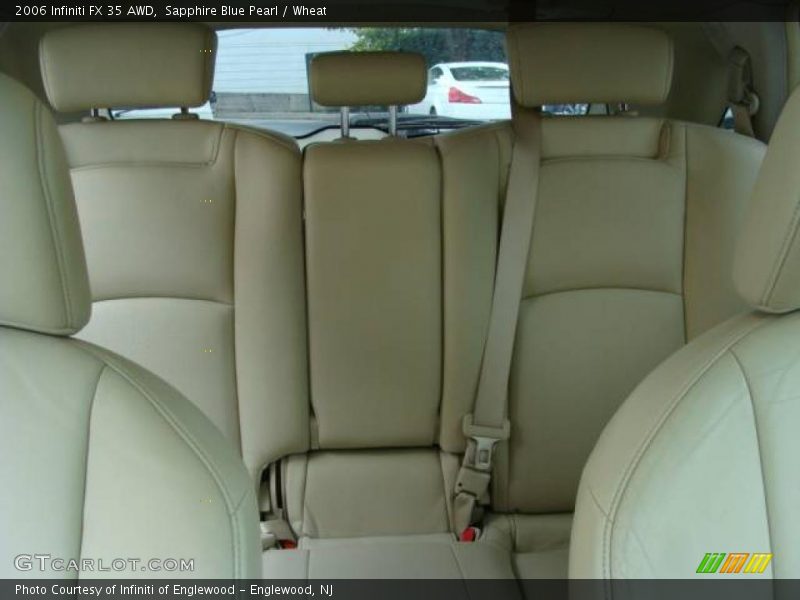 Sapphire Blue Pearl / Wheat 2006 Infiniti FX 35 AWD