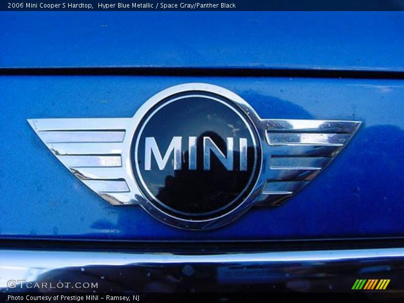 Hyper Blue Metallic / Space Gray/Panther Black 2006 Mini Cooper S Hardtop