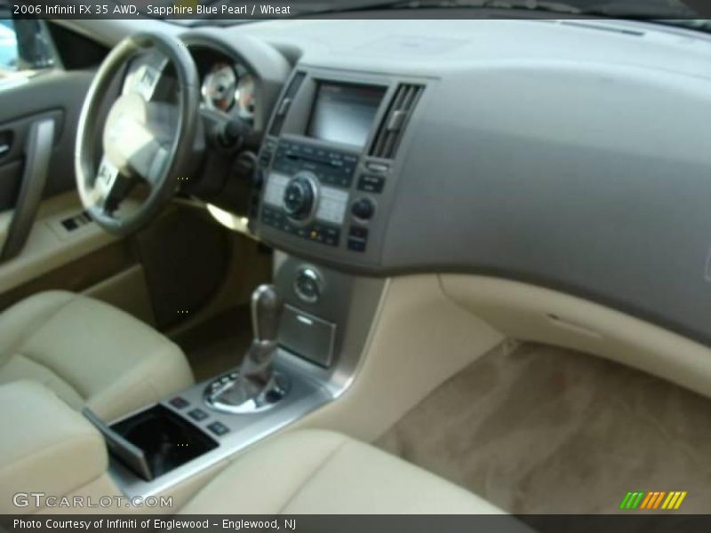Sapphire Blue Pearl / Wheat 2006 Infiniti FX 35 AWD