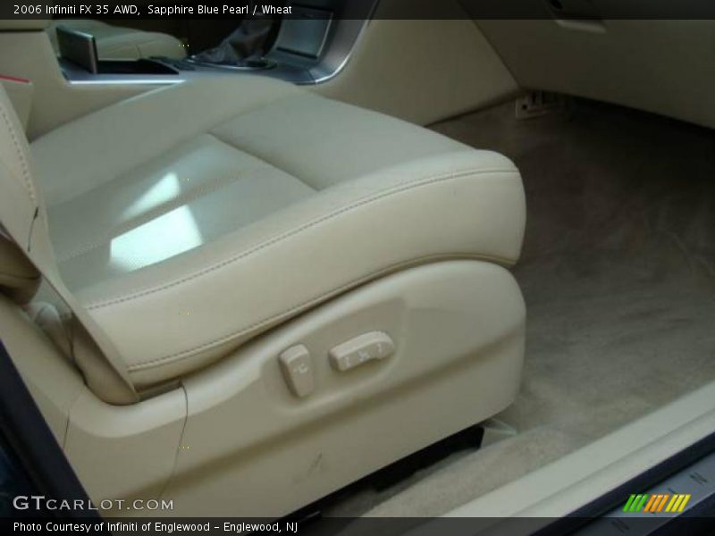 Sapphire Blue Pearl / Wheat 2006 Infiniti FX 35 AWD