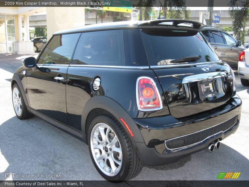 Midnight Black / Black/Grey 2009 Mini Cooper S Hardtop