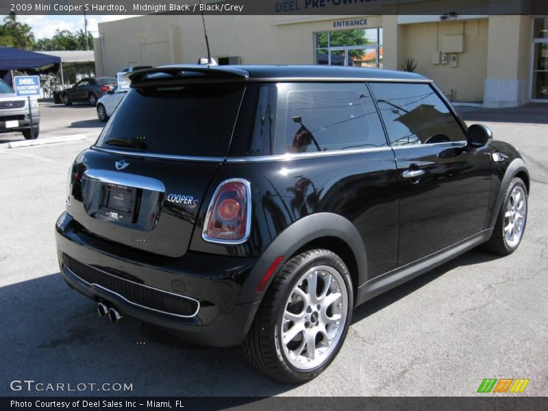 Midnight Black / Black/Grey 2009 Mini Cooper S Hardtop