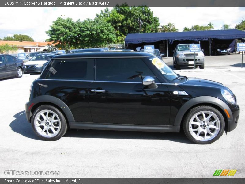 Midnight Black / Black/Grey 2009 Mini Cooper S Hardtop