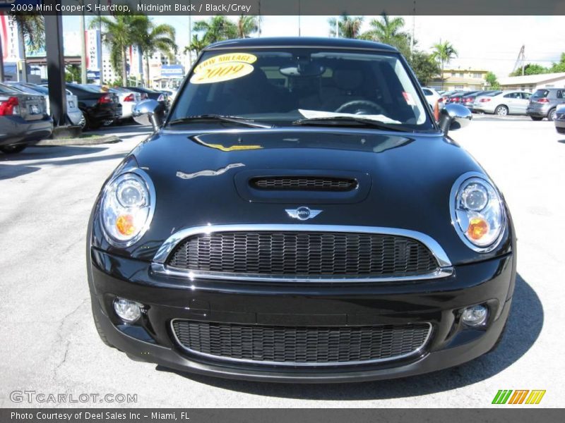 Midnight Black / Black/Grey 2009 Mini Cooper S Hardtop