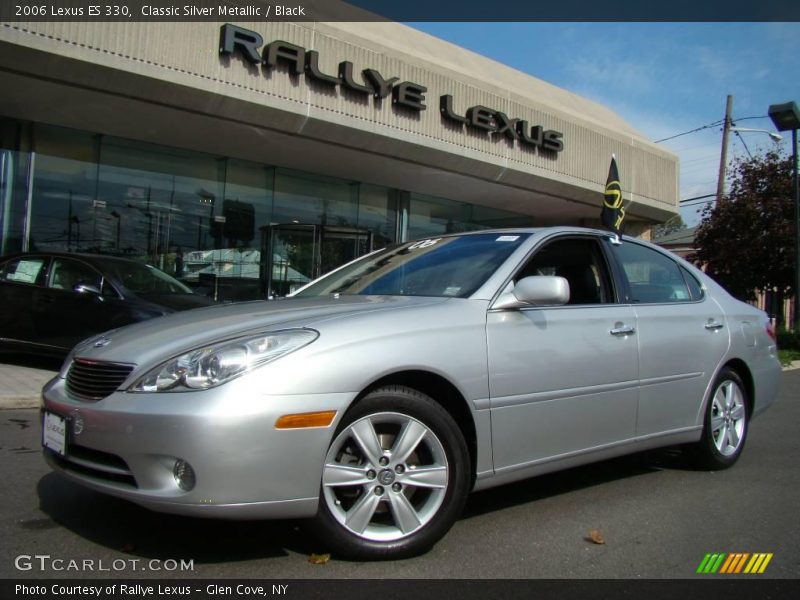 Classic Silver Metallic / Black 2006 Lexus ES 330