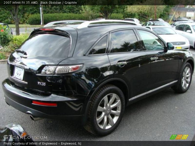 Black Obsidian / Graphite 2007 Infiniti FX 35 AWD