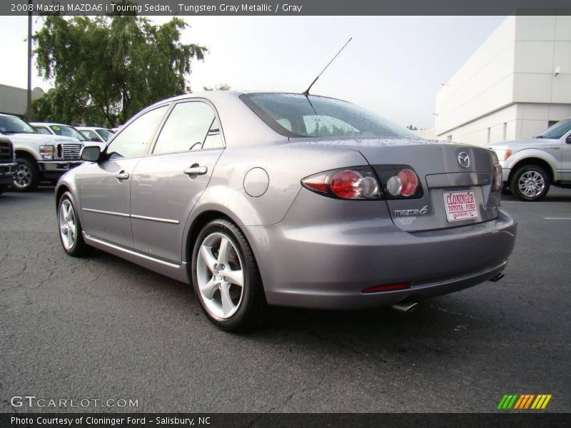 Tungsten Gray Metallic / Gray 2008 Mazda MAZDA6 i Touring Sedan