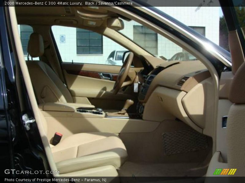Black / Savanna/Cashmere 2008 Mercedes-Benz C 300 4Matic Luxury