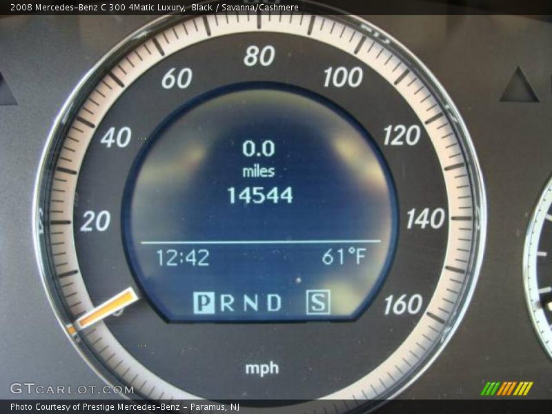 Black / Savanna/Cashmere 2008 Mercedes-Benz C 300 4Matic Luxury