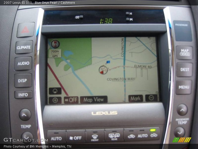 Blue Onyx Pearl / Cashmere 2007 Lexus ES 350