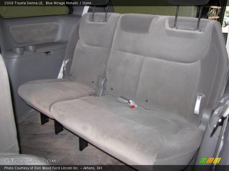 Blue Mirage Metallic / Stone 2009 Toyota Sienna LE