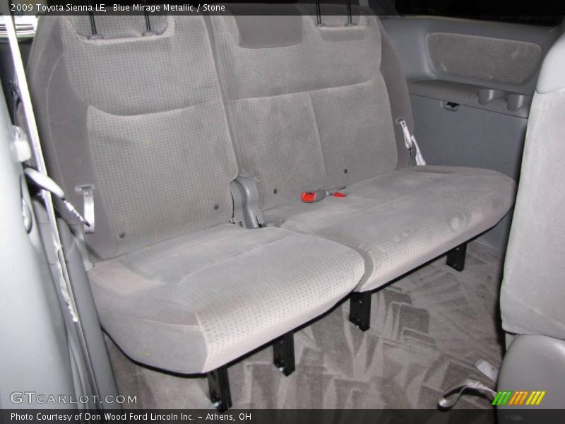 Blue Mirage Metallic / Stone 2009 Toyota Sienna LE