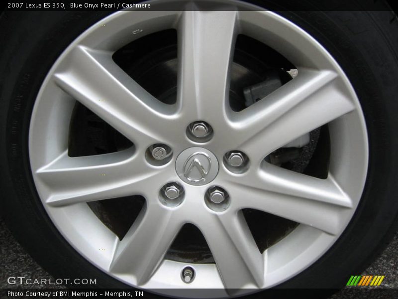 Blue Onyx Pearl / Cashmere 2007 Lexus ES 350