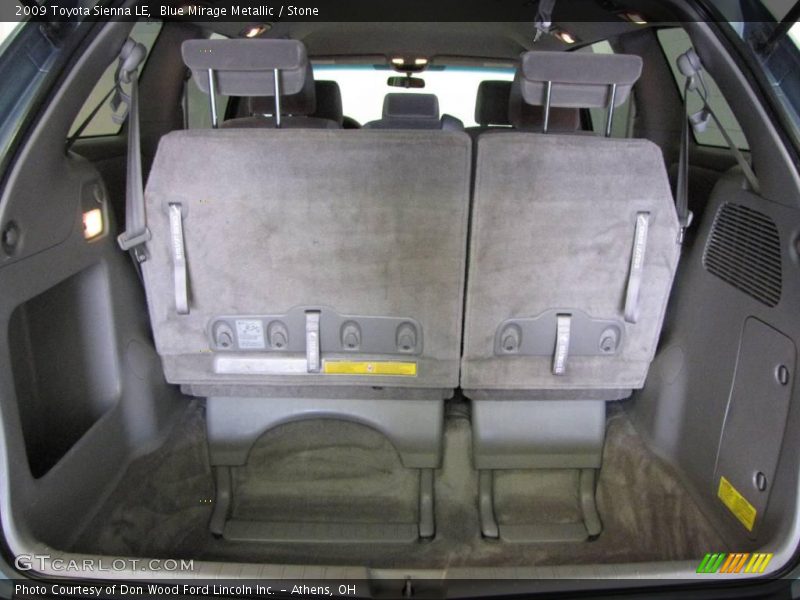 Blue Mirage Metallic / Stone 2009 Toyota Sienna LE
