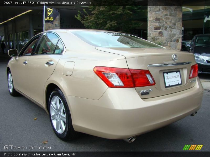 Golden Almond Metallic / Cashmere 2007 Lexus ES 350